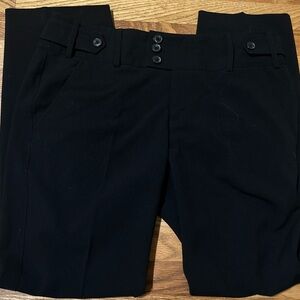 Candie's Ladies Black Dress Pant/Trousers 3 Button Design, Size 13